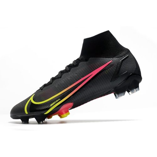 Nike Mercurial Superfly 8 Elite FG Negro x Prisma - Negro Amarillo Rojo_6.jpg